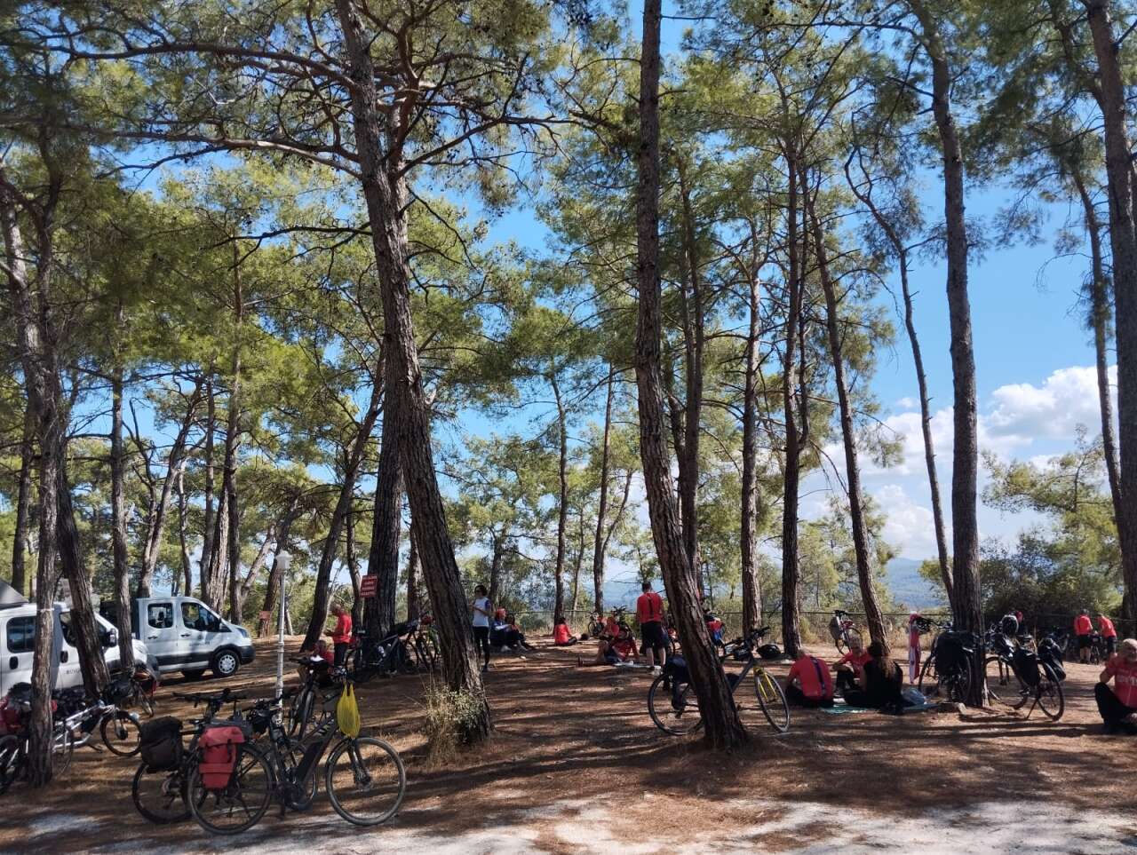 Akyaka Gökova Konaklamalı Orman Parkı, Bisikletçileri Ağırladı 4